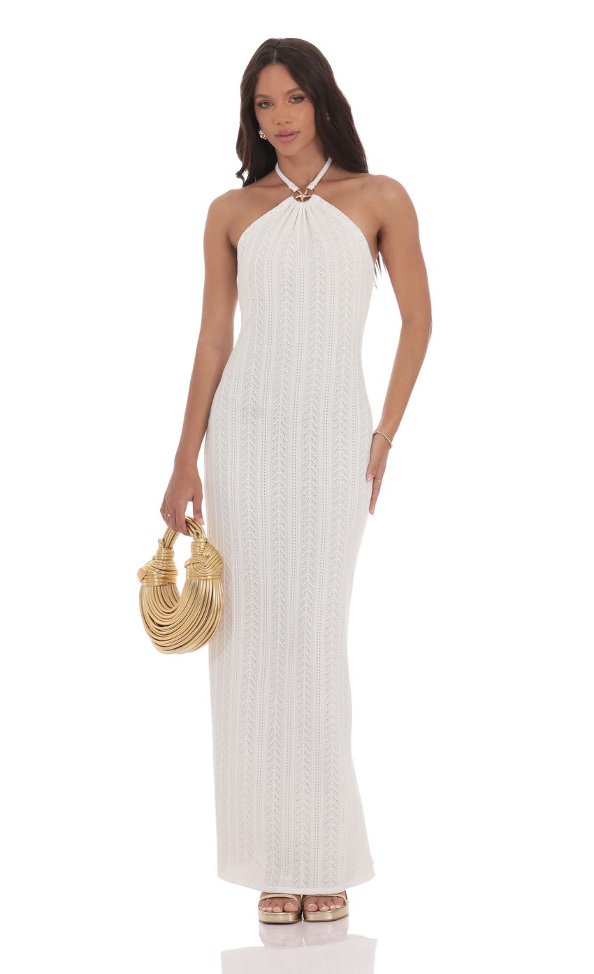 Picture Starfish Crochet Maxi Dress in Ivory. Source: https://media-img.lucyinthesky.com/data/product-media/850xAUTO/482c4ce2-b5bd-4b14-a2e3-29fddf6b5122.jpg