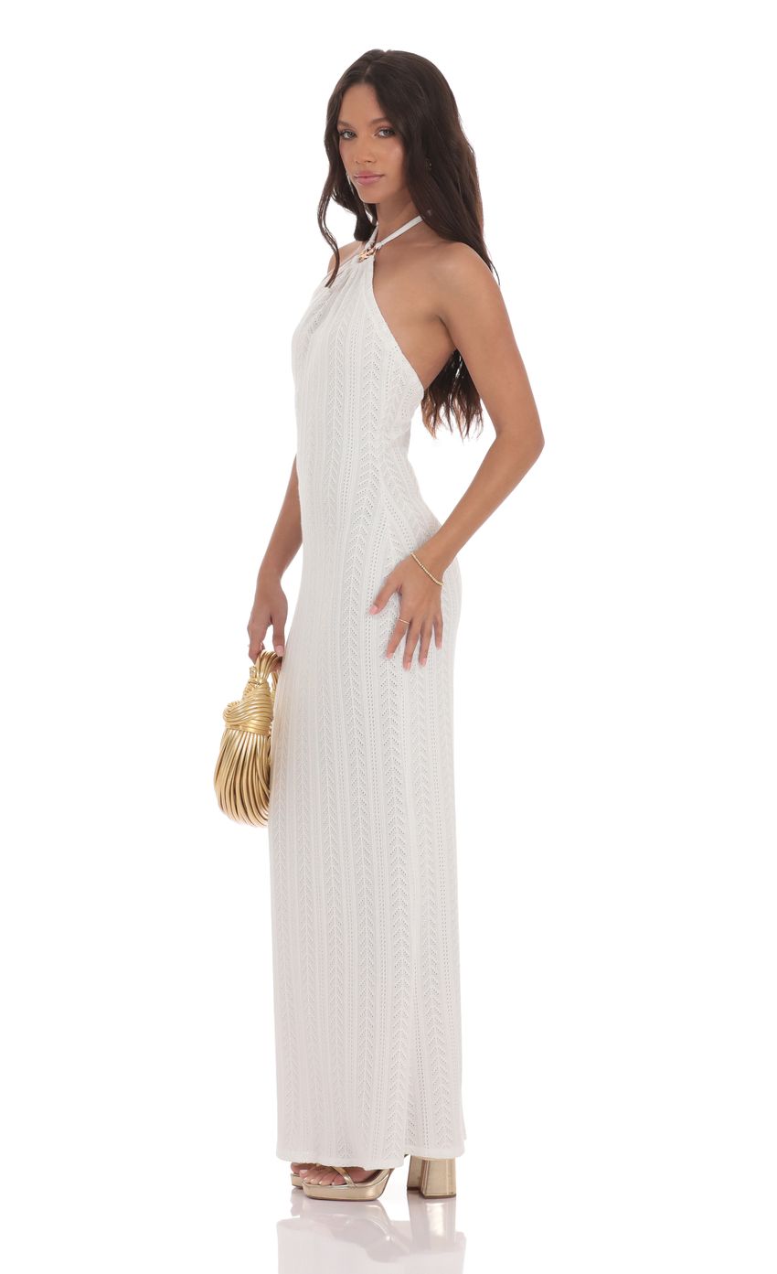 Picture Starfish Crochet Maxi Dress in Ivory. Source: https://media-img.lucyinthesky.com/data/product-media/850xAUTO/59c2694b-ef57-484b-8238-f8c6b65358ac.jpg