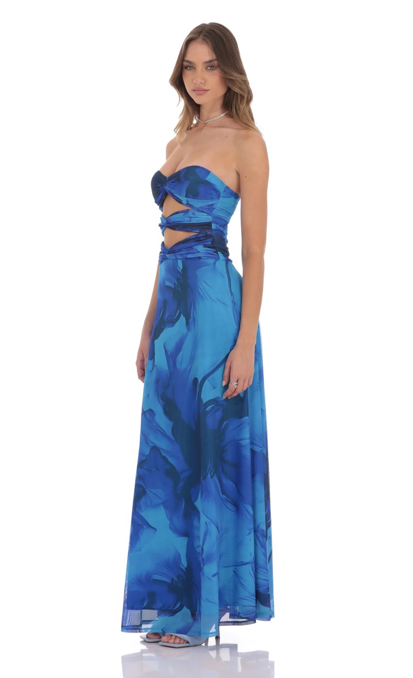 Picture Mesh Floral Cutout Maxi Dress in Blue. Source: https://media-img.lucyinthesky.com/data/product-media/850xAUTO/8226efc6-7d06-4461-b1de-4459b63c1cf5.jpg