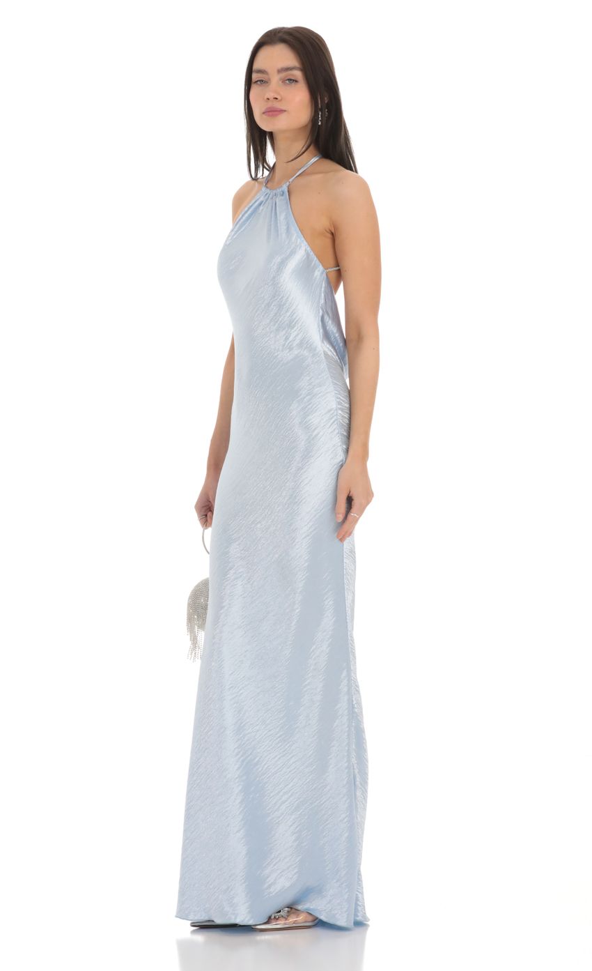 Picture Rhinestone Satin Open Back Maxi Dress in Blue. Source: https://media-img.lucyinthesky.com/data/Feb24/850xAUTO/8db74a6c-4ea2-42c3-81cc-9d033dd228fc.jpg