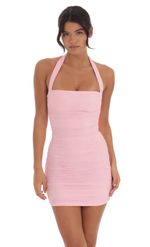 Picture of Boop Rhinestone Bodycon Dress in White