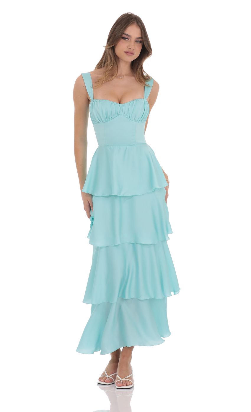 Picture Ruffle Maxi Dress in Aqua Blue. Source: https://media-img.lucyinthesky.com/data/product-media/850xAUTO/d64307b3-42a4-4160-bfbc-0e06304fa0d4.jpg